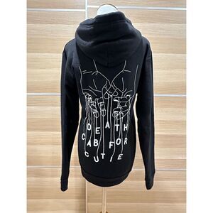 Death Cab for Cutie Black Zip-Up Hoodie Unisex Size Small SUPER SOFT!!